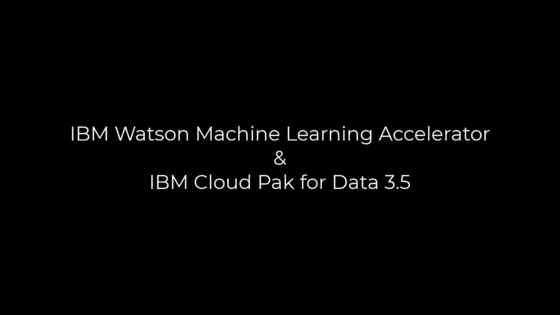 Ibm watson hot sale machine learning accelerator