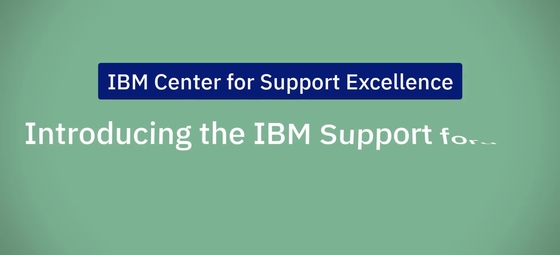 Introducing the IBM Support Forums - IBM MediaCenter