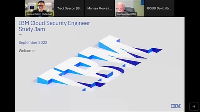 IBM Cloud Security Engineer Specialty Study Jam - Day 3 - IBM ...