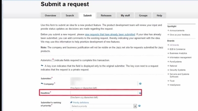 How to submit a Request for Enhancement IBM MediaCenter