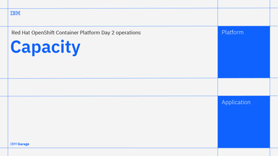 Capacity - Red Hat OpenShift Container Platform Day 2 operations - IBM ...