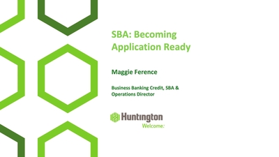 Access to Capital: Becoming SBA Loan Application Ready - IBM Mediacenter