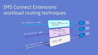 IMS Connect Extensions workload routing techniques - IBM Mediacenter