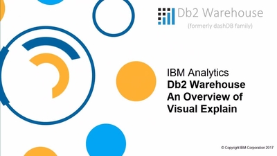 Db2 Warehouse explain - IBM MediaCenter