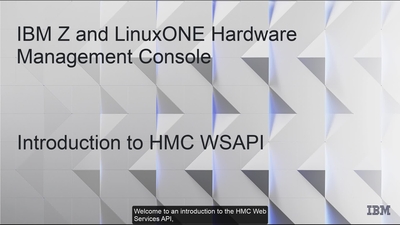 IBM HMC Web Services API - IBM Mediacenter