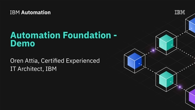 Automation foundation - Demo - IBM MediaCenter