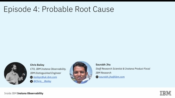 The Inside IBM Instana Observability Webcast – Episode 4