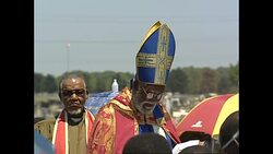 Funeral in a Soweto cemetary News Clip