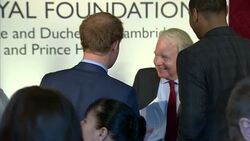 Prince Harry Holds Ceremony With NBA Stars At St James Palace News Clip