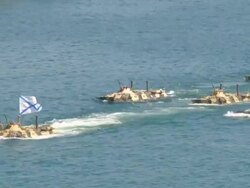 amphibious armored infantry Stock Footage