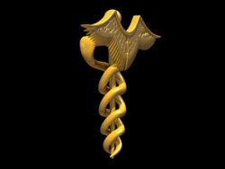 Medical Symbol Rotating Stock Footage