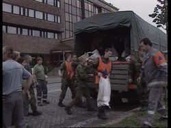 Flood waters spill into Prague's historic Old Town News Clip