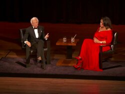 SPEECH: Ralph Lauren on lincoln center at the Lincoln Center Presents: An Evening With Ralph Lauren Hosted By Oprah Winfrey at New York NY Stock Footage