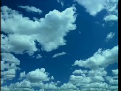 T/L African clouds right to left, Kenya Stock Footage