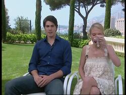 Stars of superhero film fly in to Monaco News Clip