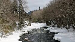River Melting At Spring Season Stock Footage