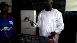 CLEAN : Long delayed elections kick off in Ebola hit Liberia News Clip