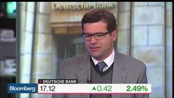 Deutsche Bank Shares Up as Much as 5% On Surprise Profit News Clip