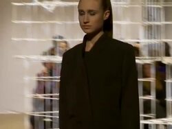 Carin Wester: Stockholm Fashion Week A/W 2012 Stock Footage