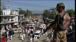 Pakistan - Taliban twin bombers kill 42 at shrine in Dera Ghazi Khan / Blasts kill 80 at paramilitary training site / 14 NATO tankers bombed near border at Torkham / Fierce border battles between militants and security forces kill over 60 in Dir News Clip