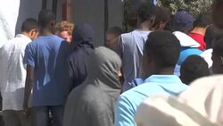 Calais Jungle Migrant Camp News Clip