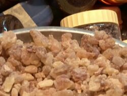 CU TD view of Spices in market / Muscat, Oman Stock Footage