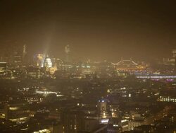 T/L day to night city of London Stock Footage