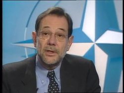 BELGIUM: NATO CHIEF SOLANA SPEECH News Clip