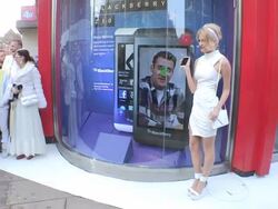 Pixie Lott - Blackberry 10 Launch Stock Footage