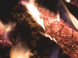 Firepit Stock Footage