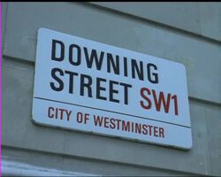 DOWNING STREET - NO SOUND COLOUR - COLOUR VERY GOOD News Clip