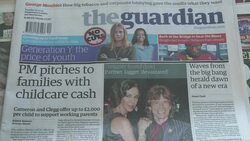 CLEAN : UK newspapers frontpages after Jagger's gi News Clip