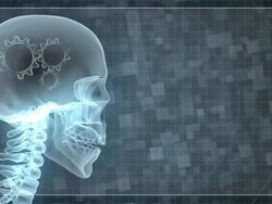 Thinking and speaking Stock Footage