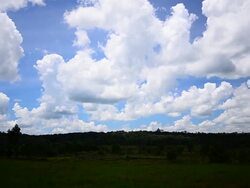 HD:Blue sky and cloud nature background Stock Footage