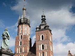 Cracovian hymn Stock Footage