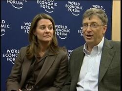 Bill, Melinda Gates urge leaders to keep aid flowing to Africa News Clip