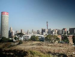 General Views Around Johannesburg Stock Footage