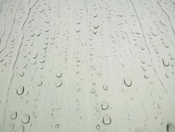 Raindrops on the window "Loop" HD Stock Footage