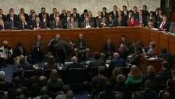 Shooting victim Giffords speaks out on gun violence at Senate talks News Clip