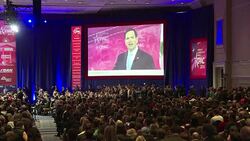 CLEAN : Rubio says Trump not a conservative at CPAC conference News Clip
