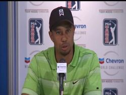 Despite the fact he failed to win a tournament this year and lost his marriage, Tiger Woods said Monday in preparation for the Chevron World Challenge, that it was a difficult, but rewarding year. (Nov. 30) News Clip