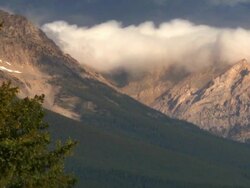 Scenic of Rocky Mountains Stock Footage