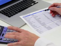 Finance Budget Stock Footage