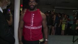 CLEAN : Female arm wrestlers flex muscles for charity in Washington News Clip