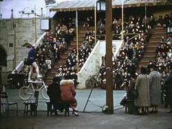 1939 World's Fair - Merrie Old England section Stock Footage