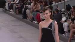 Lagerfeld turns Grand Palais into Paris street scene for Chanel's latest haute couture show News Clip
