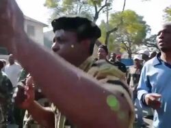 Focus Surrounds The Hospital Where Nelson Mandela's Condition Is Said To Be Critical Stock Footage