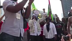 CLEAN : Cleveland protesters march for reform of economy justice system News Clip