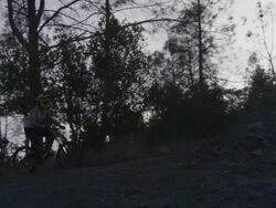 Mountain Bike Jump Stock Footage