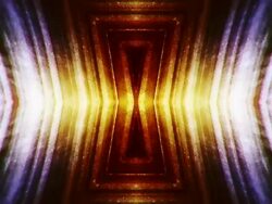 Kaleidoscope of abstract shapes loop Stock Footage